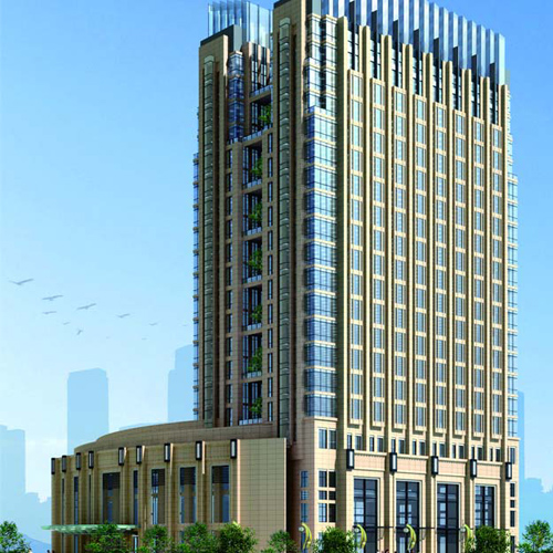 浙江溫州三和大酒店鋁合金門窗